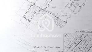 Bán nhà 406 Cách Mạng Tháng Tám Phường 11 Quận 3