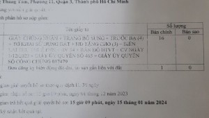 Bán nhà 618/16a Cách Mạng Tháng Tám Phường 11 Quận 3