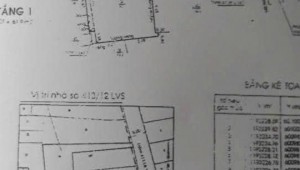 Bán nhà 413/12-12A Lê Văn Sỹ Phường 12 Quận 3