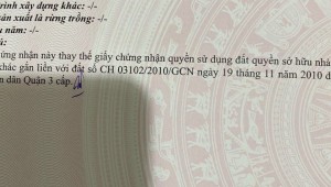 Bán nhà 443/19A Lê Văn Sỹ Phường 12 Quận 3