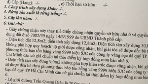 Bán nhà 19C-19D Trần Quang Diệu Phường 13 Quận 3