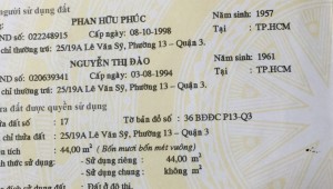 Bán nhà 908 Trường Sa Phường 13 Quận 3