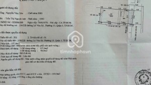 Bán nhà 339/22B Lê Văn Sỹ Phường 13 Quận 3