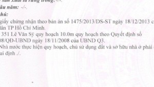 Bán nhà 351/48 Lê Văn Sỹ Phường 14 Quận 3