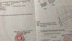 Bán nhà 92/19 Huỳnh Mẫn Đạt Phường 2 Quận 5