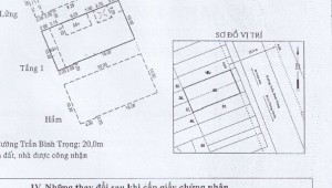 Bán nhà 265-267 Trần Bình Trọng Phường 4 Quận 5