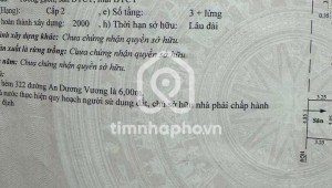 Bán nhà 322/24b An Dương Vương Phường 4 Quận 5