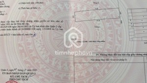 Bán nhà 25 Nguyễn Văn Đừng Phường 6 Quận 5