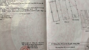 Bán nhà 78/5 An Dương Vương Phường 9 Quận 5