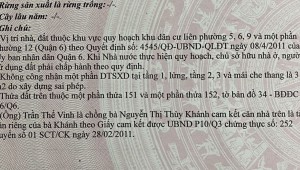 Bán nhà 100 Hậu Giang Phường 6 Quận 6