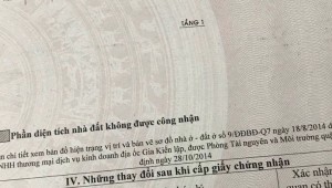 Bán nhà 96/15b Chuyên Dùng Chính Phú Mỹ Quận 7
