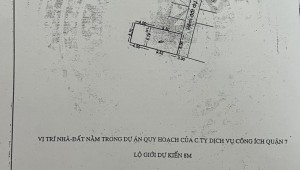 Bán nhà 1115/54/8 Huỳnh Tấn Phát Phú Thuận Quận 7