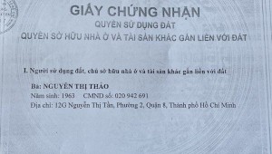 Bán nhà 126 Lê Văn Lương Tân Hưng Quận 7