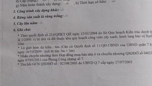 Bán nhà 1041/62/59/45 Trần Xuân Soạn Tân Hưng Quận 7