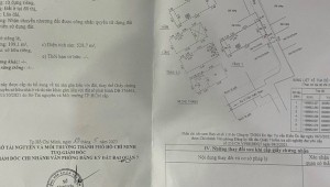 Bán nhà Thửa: 583Tờ: 37 Trần Xuân Soạn Tân Hưng Quận 7