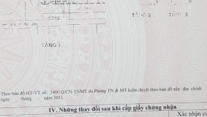 Bán nhà 95/111Thửa: 516Tờ: 20 Lê Văn Lương Tân Kiểng Quận 7