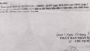 Bán nhà 95/59/23 Lê Văn Lương Tân Kiểng Quận 7