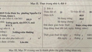 Bán nhà 615C Lê Văn Lương Tân Phong Quận 7