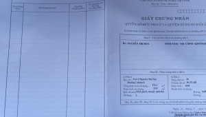 Bán nhà 4Thửa: 26Tờ: 30 Nguyễn Thị Tần Phường 2 Quận 8