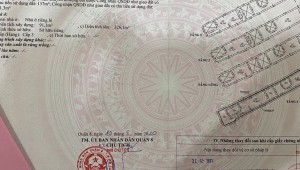 Bán nhà 242 Âu Dương Lân Phường 3 Quận 8