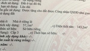 Bán nhà 29 Cao Xuân Dục Phường 13 Quận 8