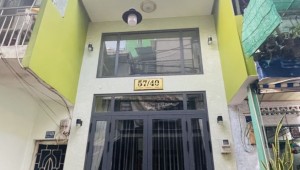 Bán nhà hẻm 57/40 Hồ Thị Kỷ, P.1, Quận 10 – 3.3x10m, 6.5 tỷ
