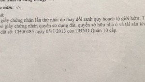 Bán nhà 413/3 Lê Hồng Phong Phường 2 Quận 10