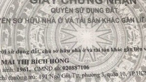 Bán nhà 191+195/4 Ngô Gia Tự Phường 2 Quận 10