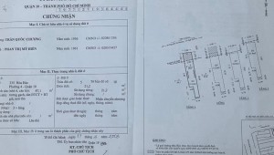 Bán nhà 335 Hòa Hảo Phường 4 Quận 10