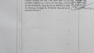 Bán nhà 386/25 Hòa Hảo Phường 5 Quận 10