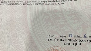 Bán nhà 163/36 Tân Phước Phường 6 Quận 10
