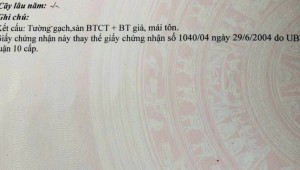 Bán nhà 440/5 Nhật Tảo Phường 7 Quận 10