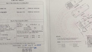 Bán nhà 384/28Thửa: 85Tờ: 12 Lý Thái Tổ Phường 10 Quận 10