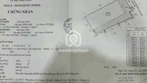 Bán nhà 436a/108a/11-12 3 Tháng 2 Phường 12 Quận 10