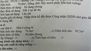 Bán nhà 392/8/77 Cao Thắng Phường 12 Quận 10