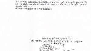 Bán nhà 343/6e Tô Hiến Thành Phường 12 Quận 10