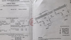 Bán nhà 101/25 Thành Thái Phường 12 Quận 10