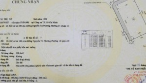 Bán nhà 7A/19/43 Thành Thái Phường 14 Quận 10
