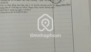 Bán nhà 606/71 3 Tháng 2 Phường 14 Quận 10