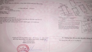 Bán nhà KK1AThửa: 16Tờ: 20 Ba Vì Phường 15 Quận 10