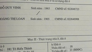 Bán nhà 185-185A Tô Hiến Thành Phường 15 Quận 10
