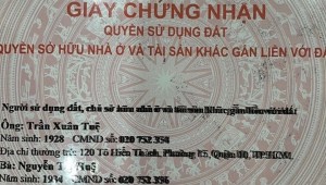 Bán nhà 120Thửa: 102Tờ: 47 Tô Hiến Thành Phường 15 Quận 10