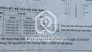 Bán nhà 225-227 Trần Thị Cờ Thới An Quận 12