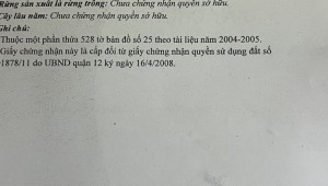 Bán nhà 161 Tỉnh lộ 15 Thạnh Lộc Quận 12
