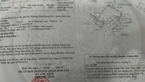 Bán nhà 557/14 Hương lộ 2 Bình Hưng Hòa Quận Bình Tân