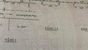 Bán nhà 106/6a Trương Phước Phan Bình Trị Đông Quận Bình Tân