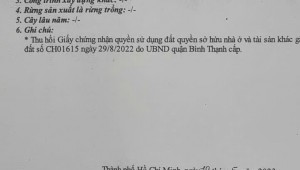 Bán nhà 135 Bùi Hữu Nghĩa Phường 1 Quận Bình Thạnh