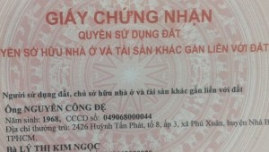 Bán nhà 87Q Lê Văn Duyệt Phường 3 Quận Bình Thạnh