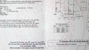 Bán nhà 41199 Nguyễn Huy Tưởng Phường 6 Quận Bình Thạnh