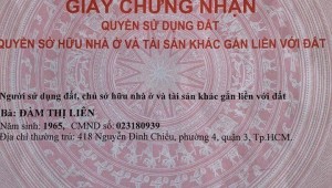 Bán nhà 40/17/16 Nguyễn Văn Đậu Phường 6 Quận Bình Thạnh